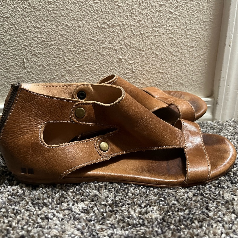 Leather Gladiator Sandals